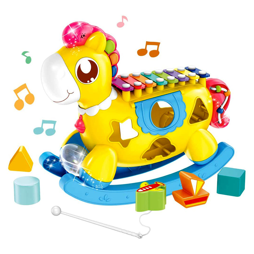 Baby Xylophone Toy, Baby Music Toys with Building Blocks, Educational –  Homlynn4baby