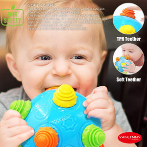 Baby Music Shake Dancing Ball Toy, Free Bouncing Sensory Developmental Ball for Boys and Girls