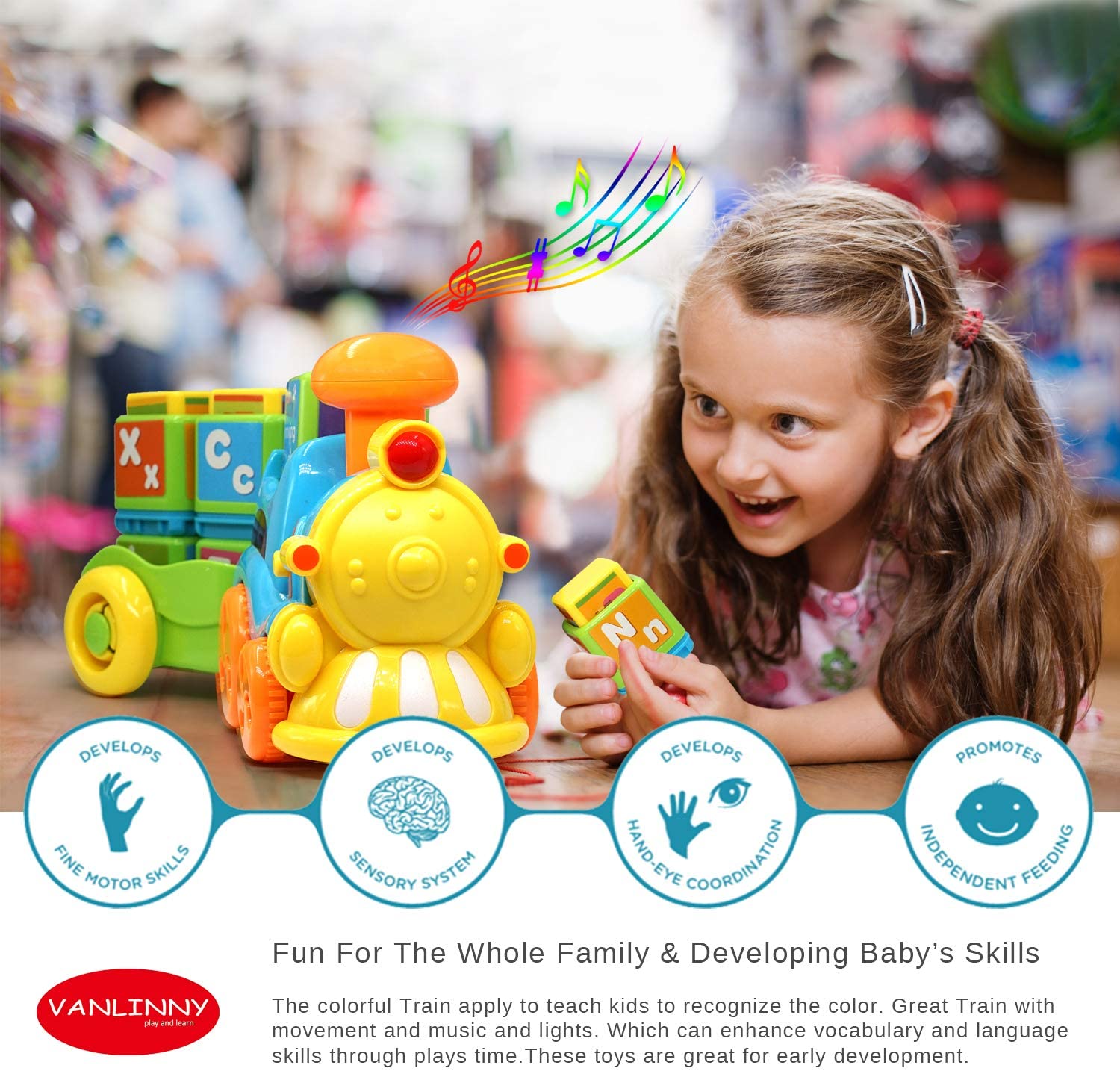 Baby Music Shake Dancing Ball Toy, Free Bouncing Sensory Developmental –  Homlynn4baby